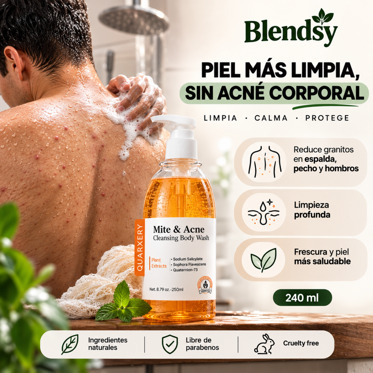 Jabon Antiacné para Espalda